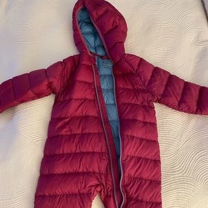 LL Bean Down Winter Suit